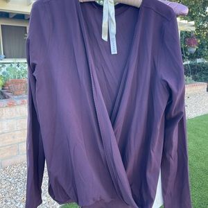 Lululemon Full Freedom LS Wrap Long Sleeve Top